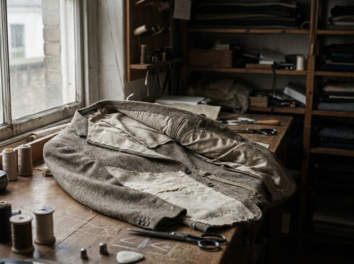 Restauración de traje antiguo